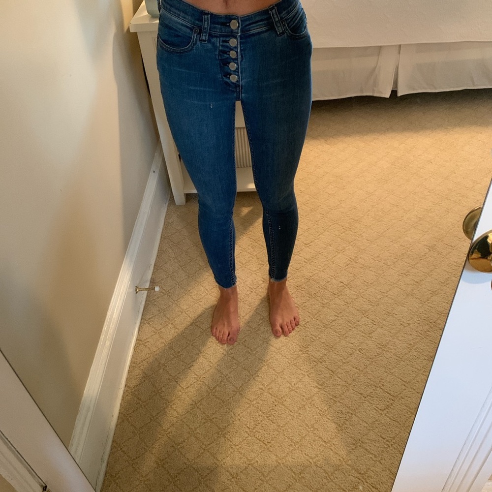 Free people jeans size 25